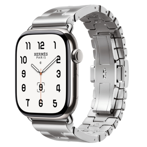 Dây Apple Watch Hermes Satine Grand H