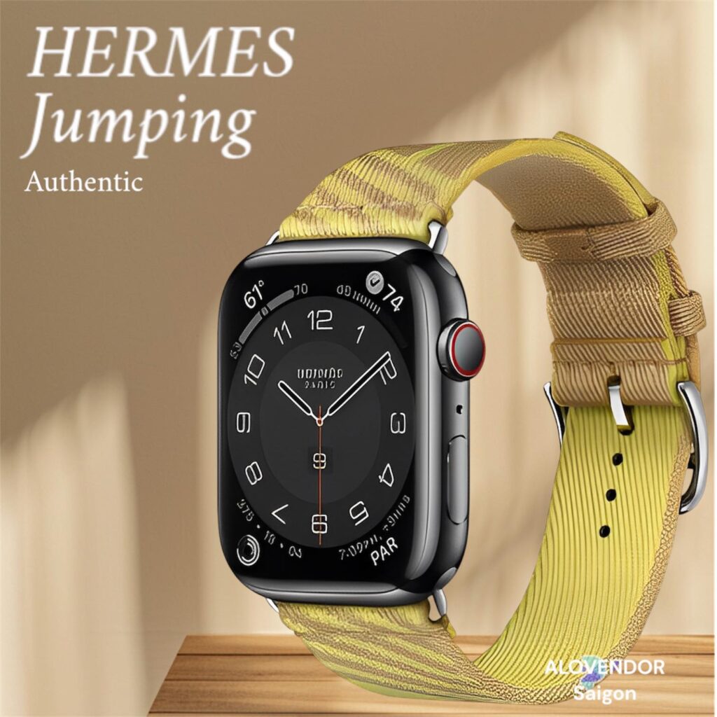 Dây Hermes Kraft Lime Jumping